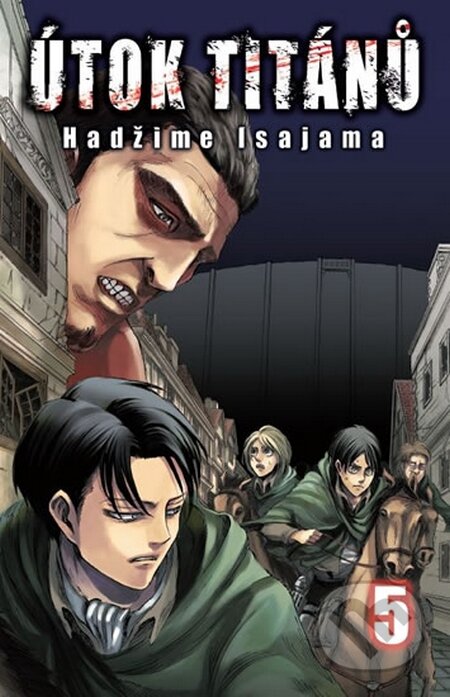 Útok titánů 5 - Hadžime Isajama - kniha z kategorie Komiksy