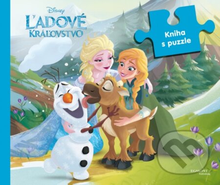 Ľadové kráľovstvo - Kniha s puzzle, Egmont SK, 2015