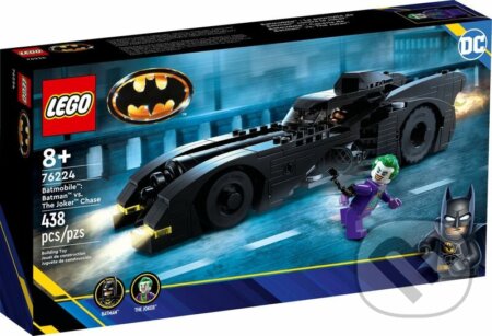 LEGO® DC Batman™ 76224 Batman™ vs. Joker™: Naháňačka v Batmobile, LEGO, 2023