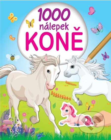 100 nálepek - Koně - kniha z kategorie Omalovánky