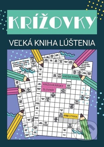 Krížovky veľká kniha lúštenia, Bookmedia, 2023