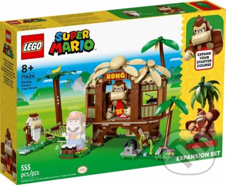 LEGO® Super Mario™ 71424 Donkey Kongov domček na strome – rozširujúci set, LEGO, 2023