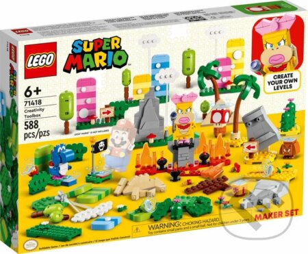 LEGO® Super Mario™ 71418 Set pre tvorcov – tvorivý box, LEGO, 2023