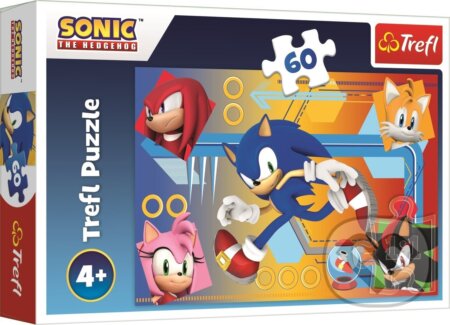 Sonic v akci - puzzle z kategorie 15 - 60 dílků