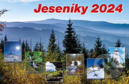 Jeseníky 2024 - stolní kalendář, Jena, 2023