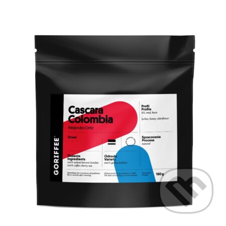 Kávy a čaje: Cascara Columbia Alejandro Ortiz (Goriffee). Goriffee, 2024