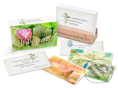 Malá poselství Matky Země (karty s dřevěným stojánkemň - kniha z kategorie Aforismy