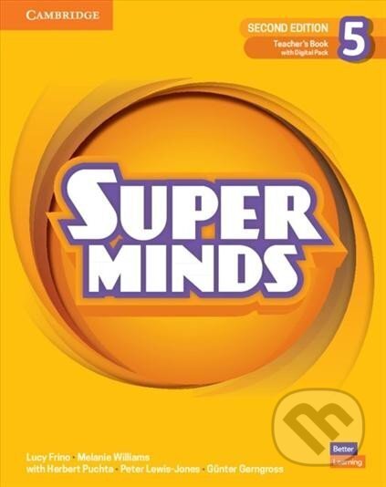Super Minds Level 5 Teacher`s Book with Digital Pack British English, Print/online, 2 Ed - Lucy Frino, Cambridge University Press, 2022