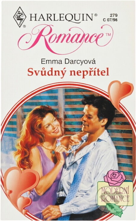 Kniha: Svůdný nepřítel (Emma Darcy). Harlequin, 1998