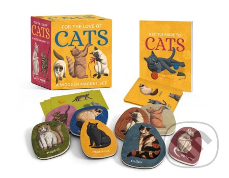 For the Love of Cats (A Wooden Magnet Set) - Eliza Berkowitz