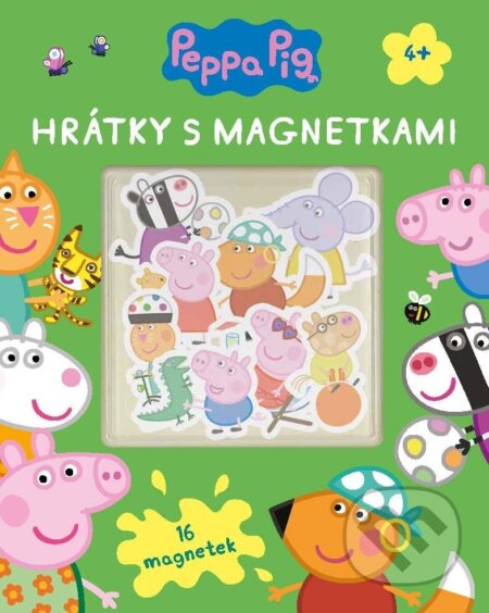 Peppa Pig - Hrátky s magnetkami - kniha z kategorie Úkoly pro děti