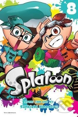 Splatoon, Vol. 8 - Sankichi Hinodeya - kniha z kategorie Komiksy