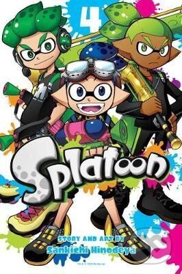 Splatoon, Vol. 4 - Sankichi Hinodeya - kniha z kategorie Komiksy