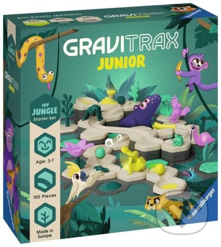 GraviTrax Junior Startovní sada Džungle - neuveden, Ravensburger, 2023