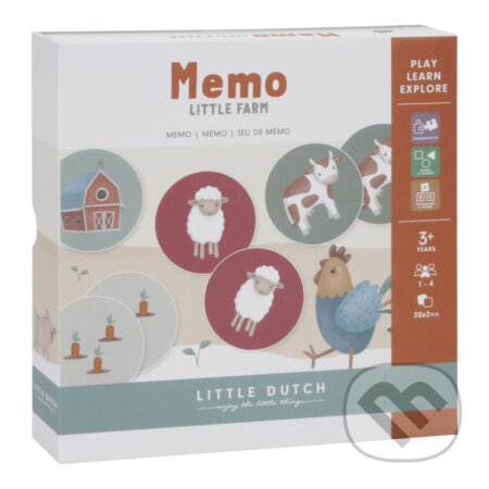 Pexeso Farma - hra z kategorie Karty, pexeso