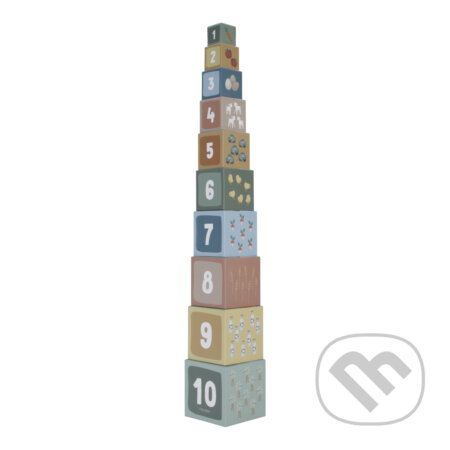 Kocky komín 10 ks Farma - hra z kategorie Stavebnice