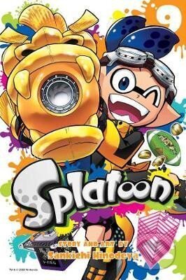 Splatoon, Vol. 9 - Sankichi Hinodeya - kniha z kategorie Komiksy