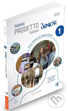 Nuovo Progetto Italiano Junior 1 Libro di classe e Quaderno degli esercizi + audio - Telis Marin, Fabio Caon, Edilingua, 2022