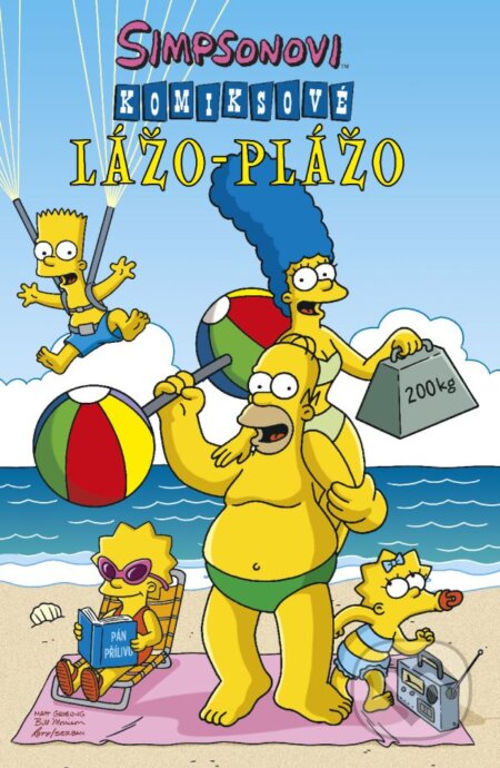 Simpsonovi: Komiksové lážo-plážo - Matt Groening - kniha z kategorie Komiksy