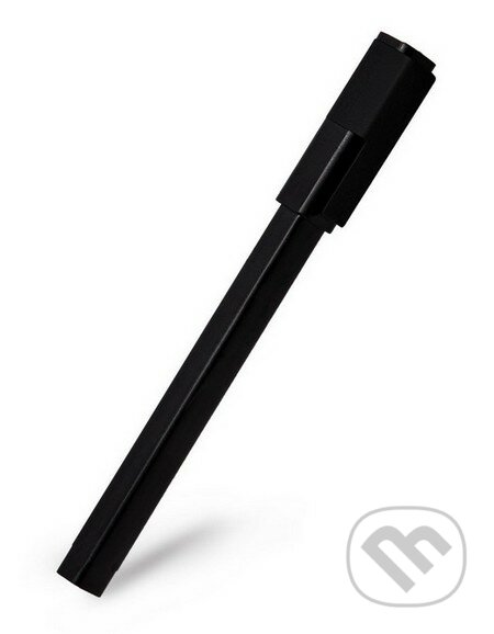 Moleskine - čierne guličkové pero Plus, 2014