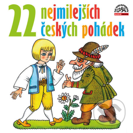 22 nejmilejších českých pohádek - Jiří Šrámek,Jaromír Klempíř,Pavel Grym,František Hrubín,Charles Perrault,Karel Jaromír Erben,Karel Čapek,Milan Balla,Jindřich Koníř,Božena Němcová,Michal Krebs,Jiří Beneš,Pavel Cmíral,Petr Mandel,František Pavlíček,Karel Weinlich,Ladislav Vrchota,Zby, Supraphon, 2023