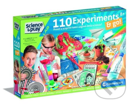 Clementoni sada - Experimenty 110 - hra z kategorie Vzdělávací hry