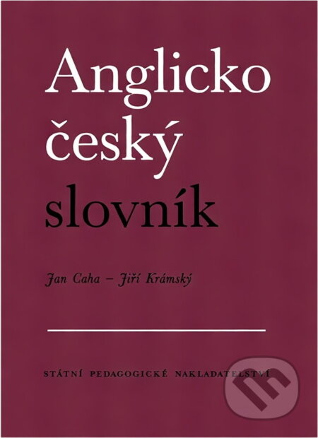 Kniha: Anglicko-český slovník = English-czech dictionary (Jan Caha). , 1991