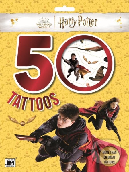 Harry Potter - Tetovací set 50+, Jiří Models, 2023