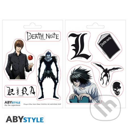 Death Note samolepky - Icons, ABYstyle, 2023