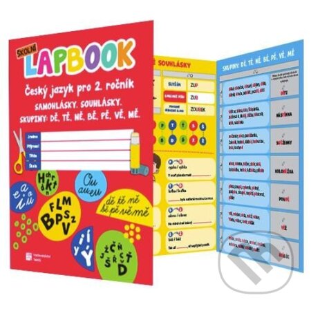 Školní lapbook: Samohlásky. Souhlásky - kniha z kategorie 1. stupeň