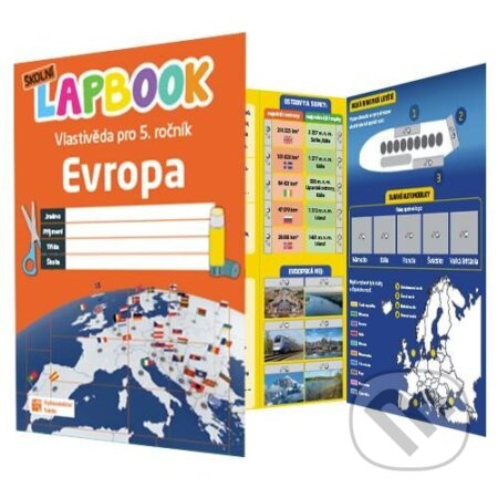 Školní lapbook: Evropa, Taktik, 2023