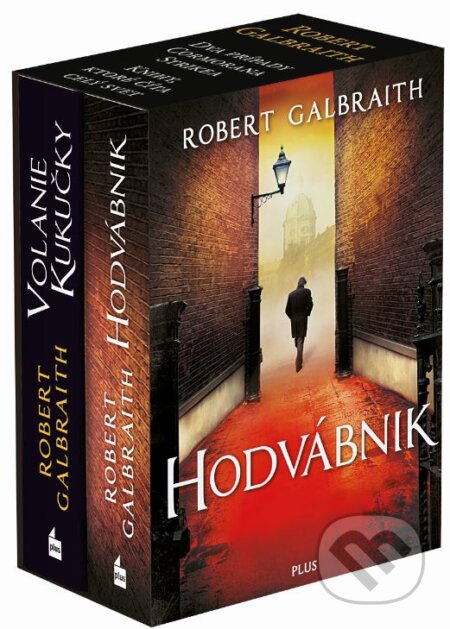 Volanie Kukučky, Hodvábnik (BOX) - Robert Galbraith, J.K. Rowling, Plus, 2015