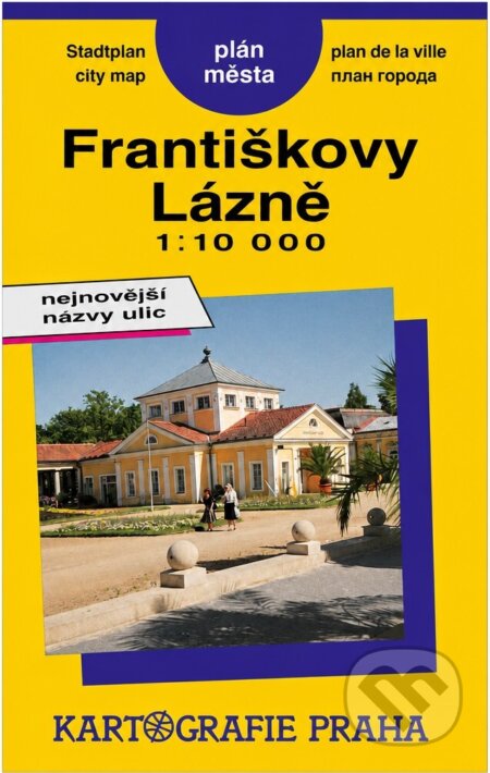 Kniha: Františkovy Lázně plán města 1:10 000 (). , 1992