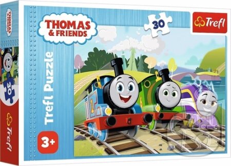 Puzzle 30 dílků Radostný Tomáš a přátelé