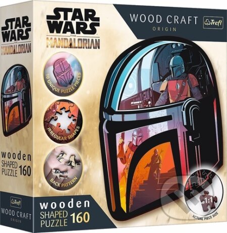 Wood Craft Origin puzzle The Mandalorian (160 dílků)