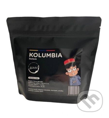 Káva Štefánik Kolumbia