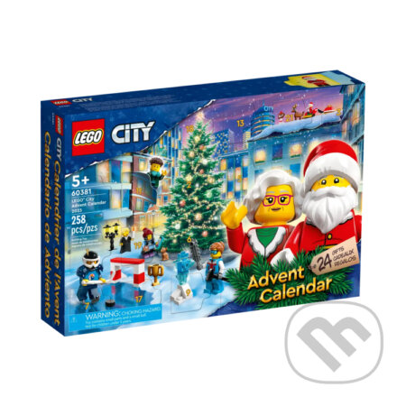 LEGO® City 60381 Adventný kalendár 2023, LEGO, 2023
