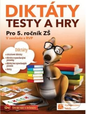Diktáty, testy a hry 5 - kniha z kategorie 2. stupeň