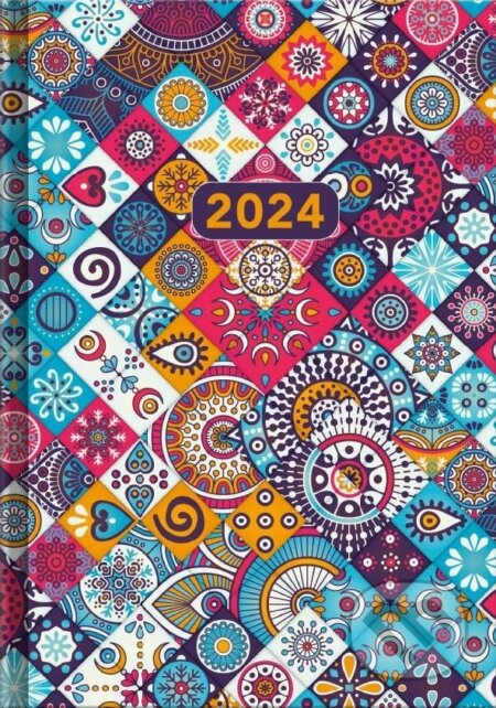 Denní diář Mozaika 2024, Spektrum grafik, 2023