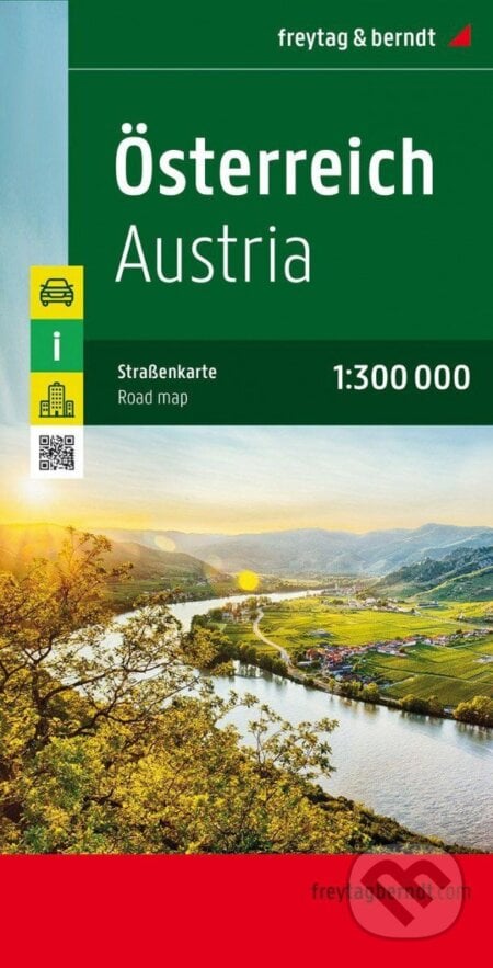 Rakousko 1:300 000 / automapa, freytag&berndt, 2020