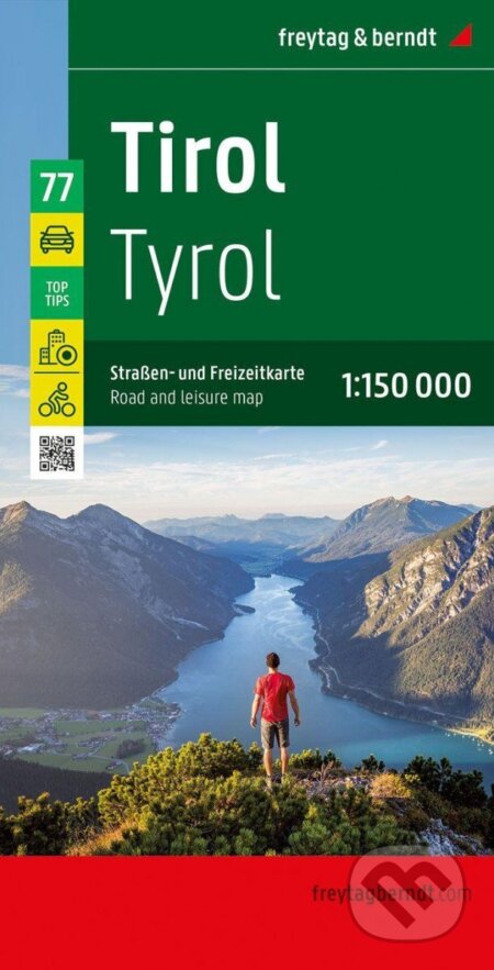 Tyrolsko 1:150 000 / automapa, freytag&berndt, 2021