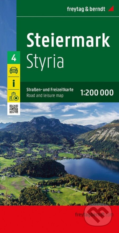 Štýrsko 1:200 000 / automapa, freytag&berndt, 2022