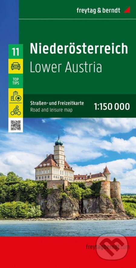 Dolní Rakousko 1:150 000 / automapa, freytag&berndt, 2021