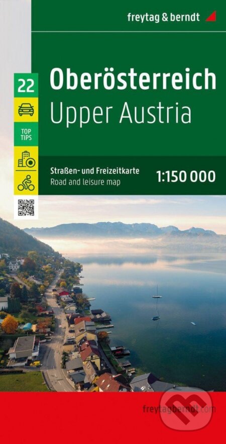 Horní Rakousko 1:150 000 / automapa, freytag&berndt, 2022