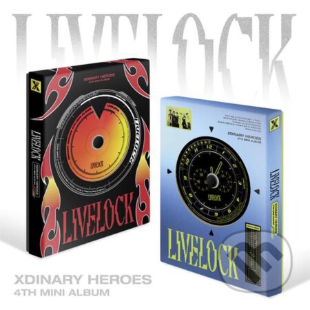 Xdinary Heroes: Mini Album Vol. 4 – Livelock (STANDARD Ver.) (Random) - Xdinary Heroes, Hudobné albumy, 2023
