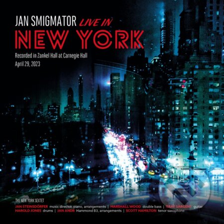 Jan Smigmator: Live in New York LP - Jan Smigmator, Hudobné albumy, 2023