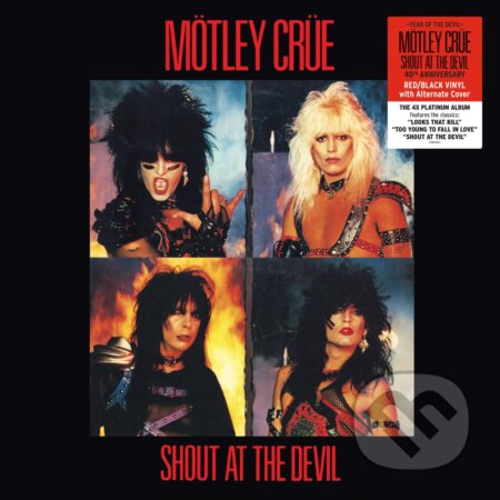 Mötley Crüe: Shout At The Devil (Coloured) LP - Mötley Crüe, Hudobné albumy, 2023