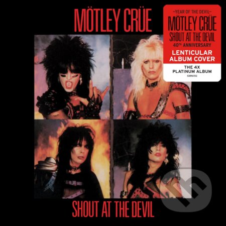 Mötley Crüe: Shout At The Devil (Lenticular Cover) - Mötley Crüe, Hudobné albumy, 2023