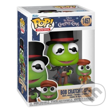 Funko POP&Buddy: The Muppet Christmas Carol - Kermit w/TT, Funko, 2023