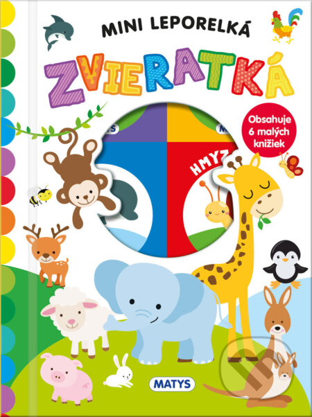 Zvieratká (6 leporeliek) - kniha z kategorie Pro děti